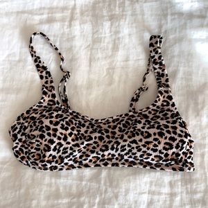 Cheeta Bikini Top